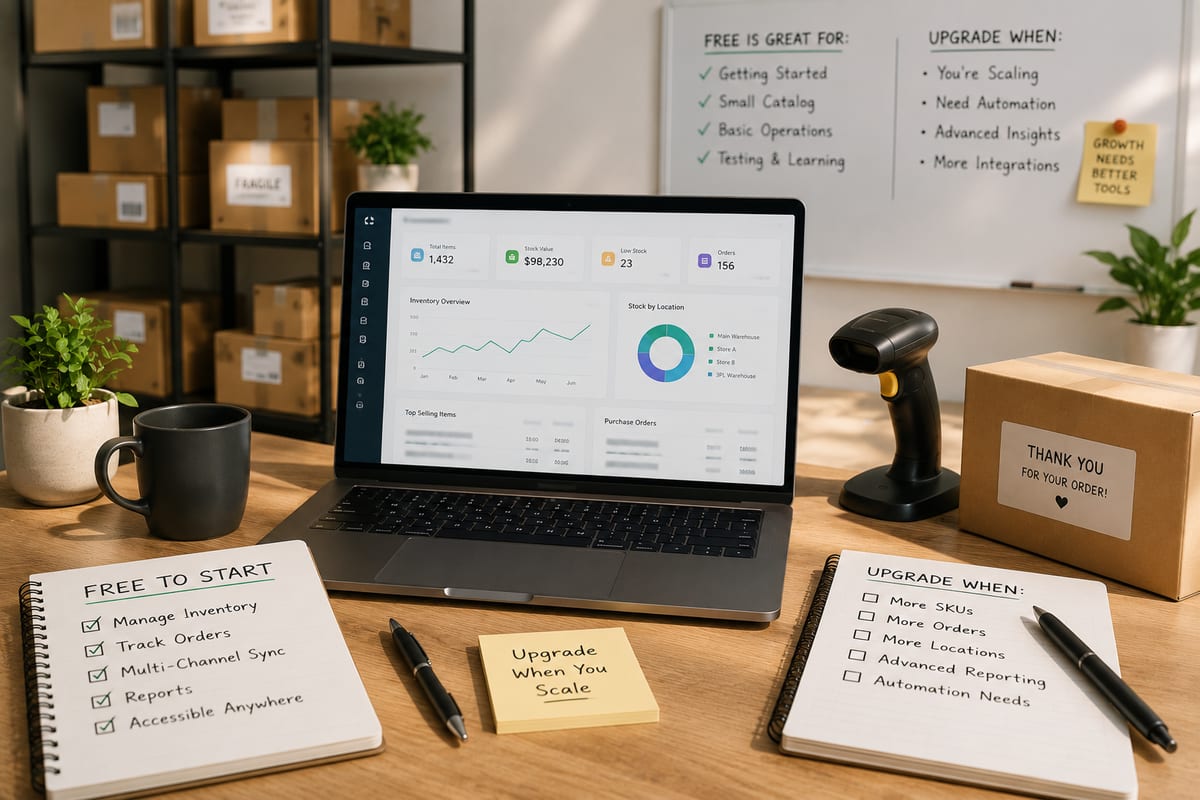Free Inventory Management Software in 2026: Honest Guide (And When to Upgrade)