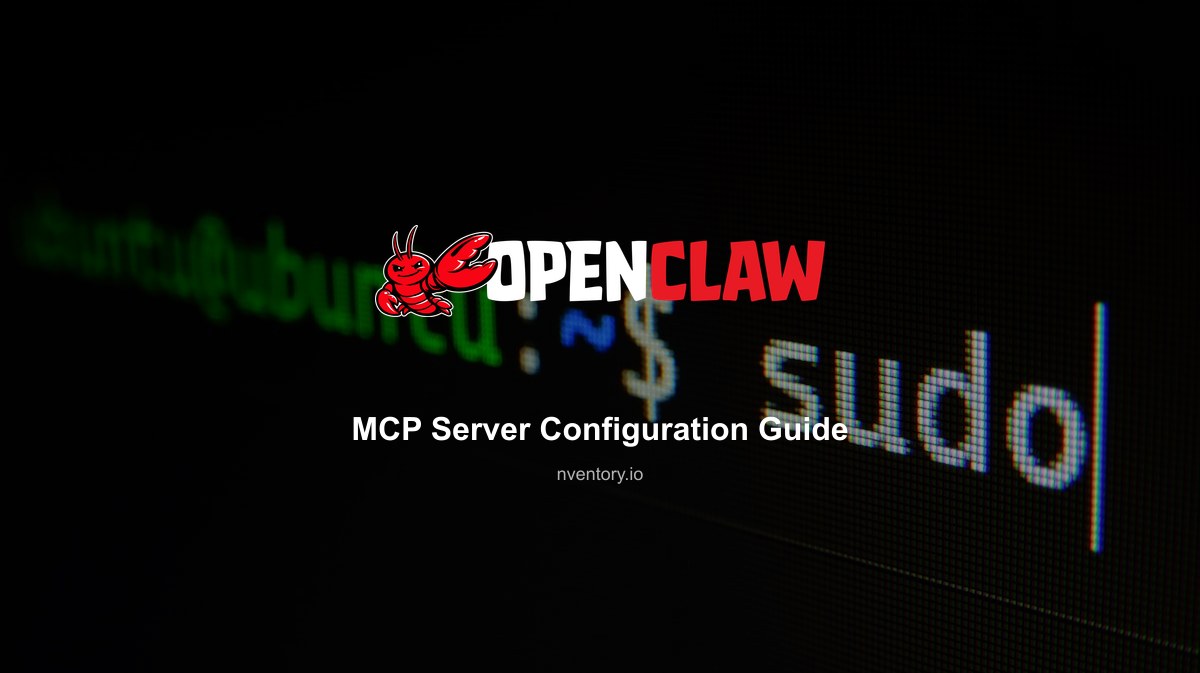 OpenClaw MCP Server Configuration for Ecommerce: Step-by-Step Guide (2026)